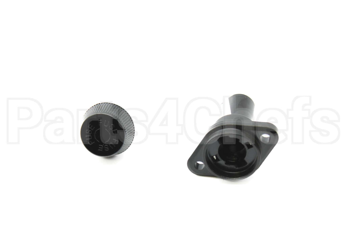 FE-023-55 Compatible Vulcan Fuse Holder 15A 600V, Push-Turn Tp