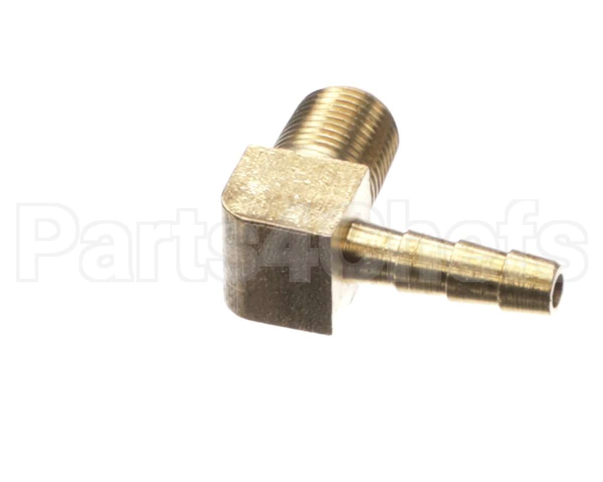 FI05318-1 Cleveland Elbow Hose Barb 90 Brass 1/8Np