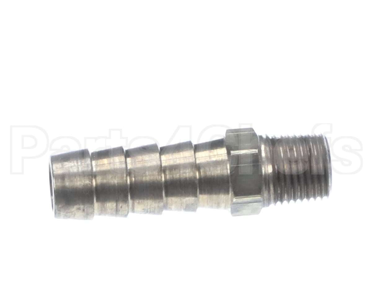 FP01-152 Henny Penny Fitting-3/8 Hose Barb-1/8 Npt
