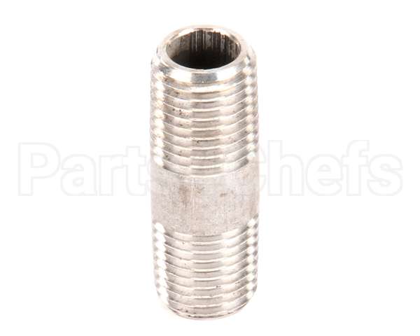 FT0234 Bki Nipple, 1/4 X 1 1/2, Ss 304