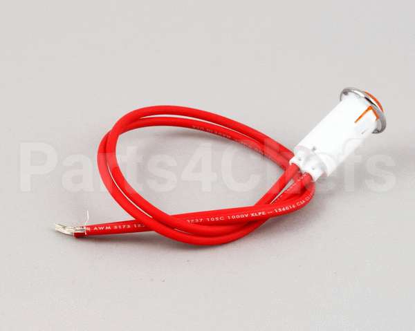 G01296-2 Garland Pilot Amber 250V Neon Round