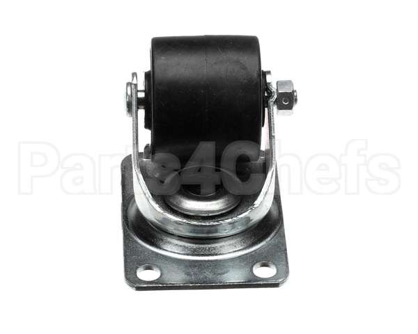 H-20-01 H&K International Caster,2Zp,Brbr,Plte,Swivel,Nb,N