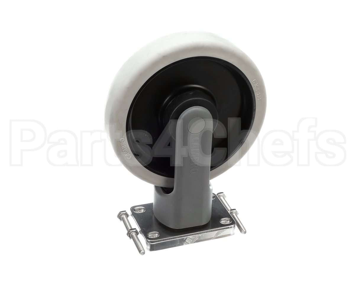 H17012 Cambro Kit Caster 6" Nyl Rigid