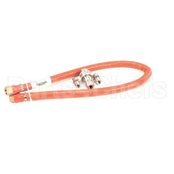 H50BIP2Q48 Compatible Dormont Steamconnector, 1/2 Dia., 48 L, 2-Way Q