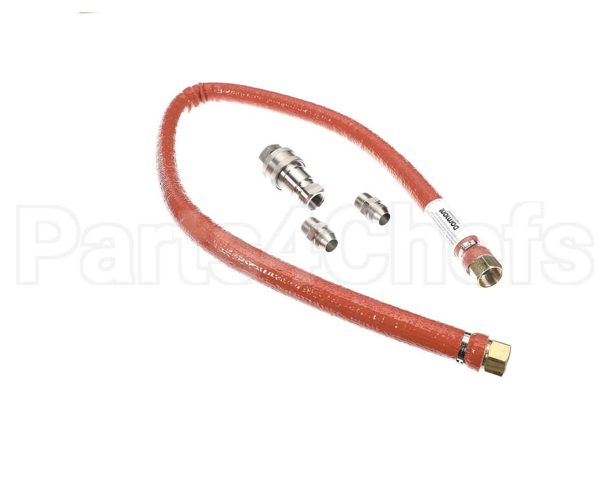 H75BIP2Q60 Dormont Steam Connector, 3/4 Dia., 60 L, 2-Way Q