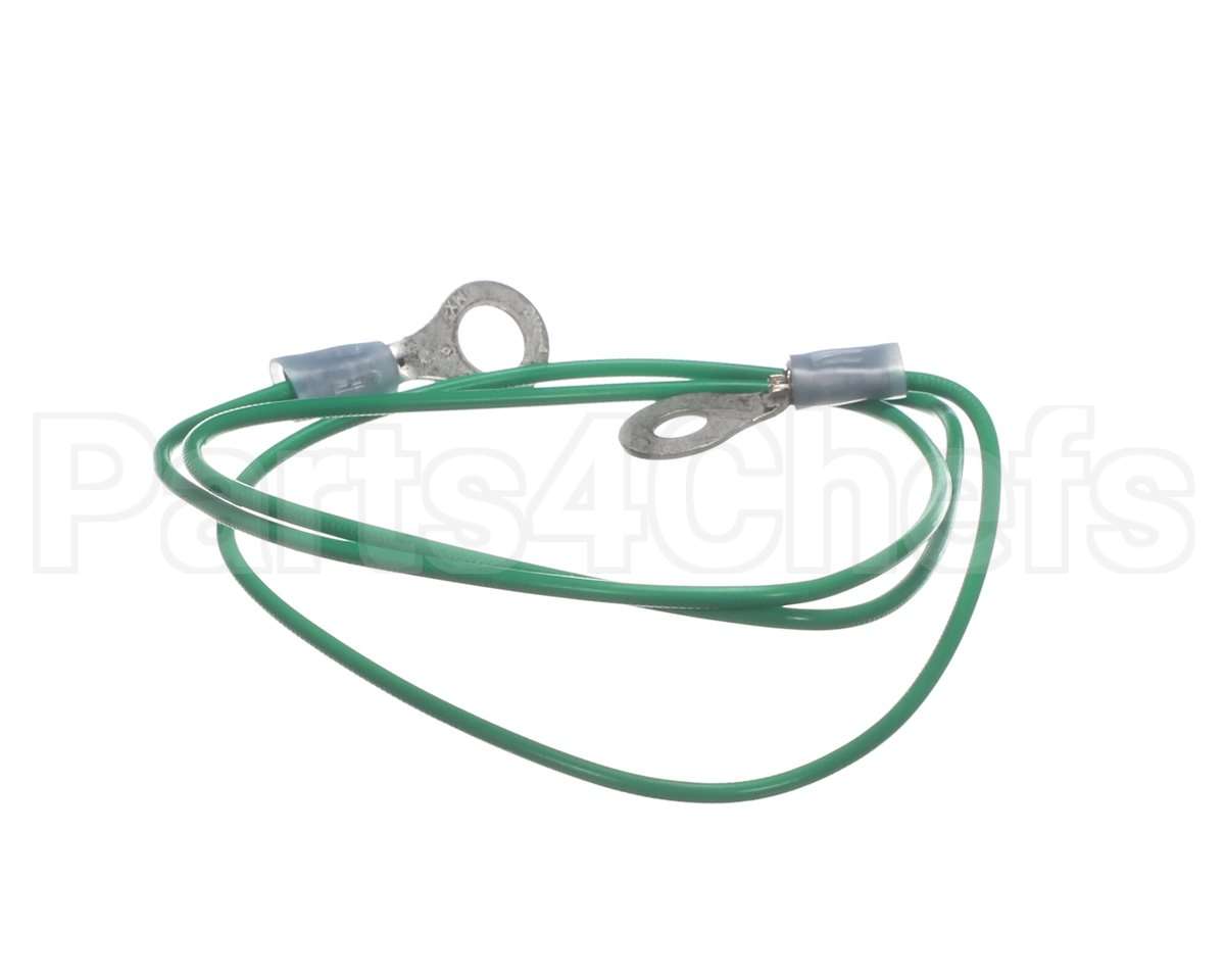 HCT-4086-11 Turbochef Ground Wire, 24, With 10, .25 Lugs