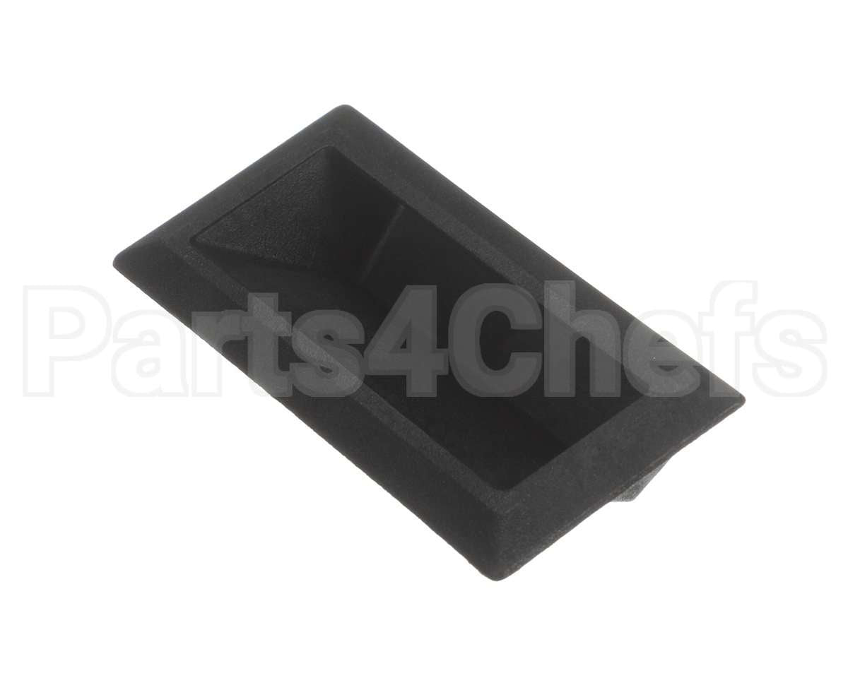 HD-28789 Alto Shaam Handle, Pull Recessed, Black,