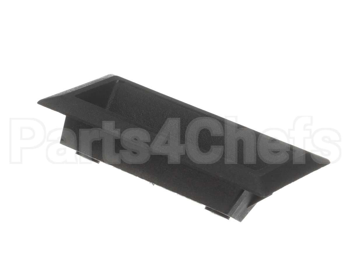 HD-28789 Alto Shaam Handle, Pull Recessed, Black,