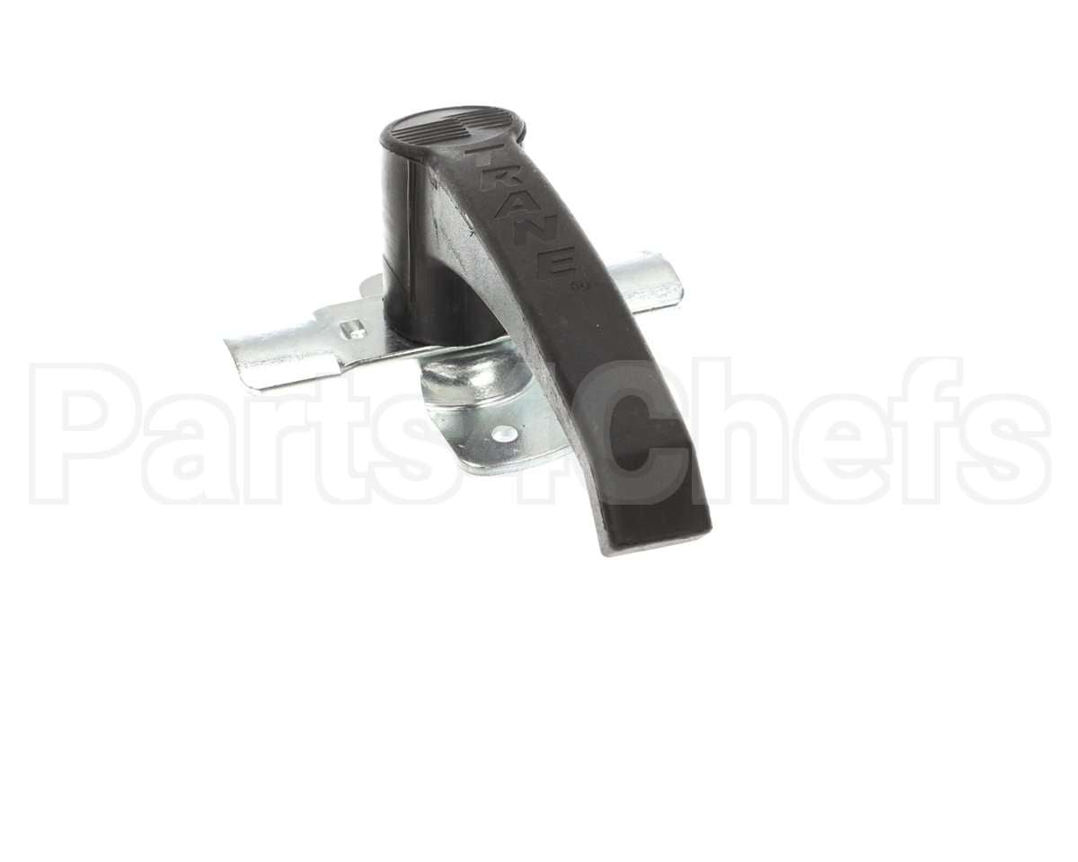 HDL01267 Trane Handle, Door Handle Assembly, Black, Inl