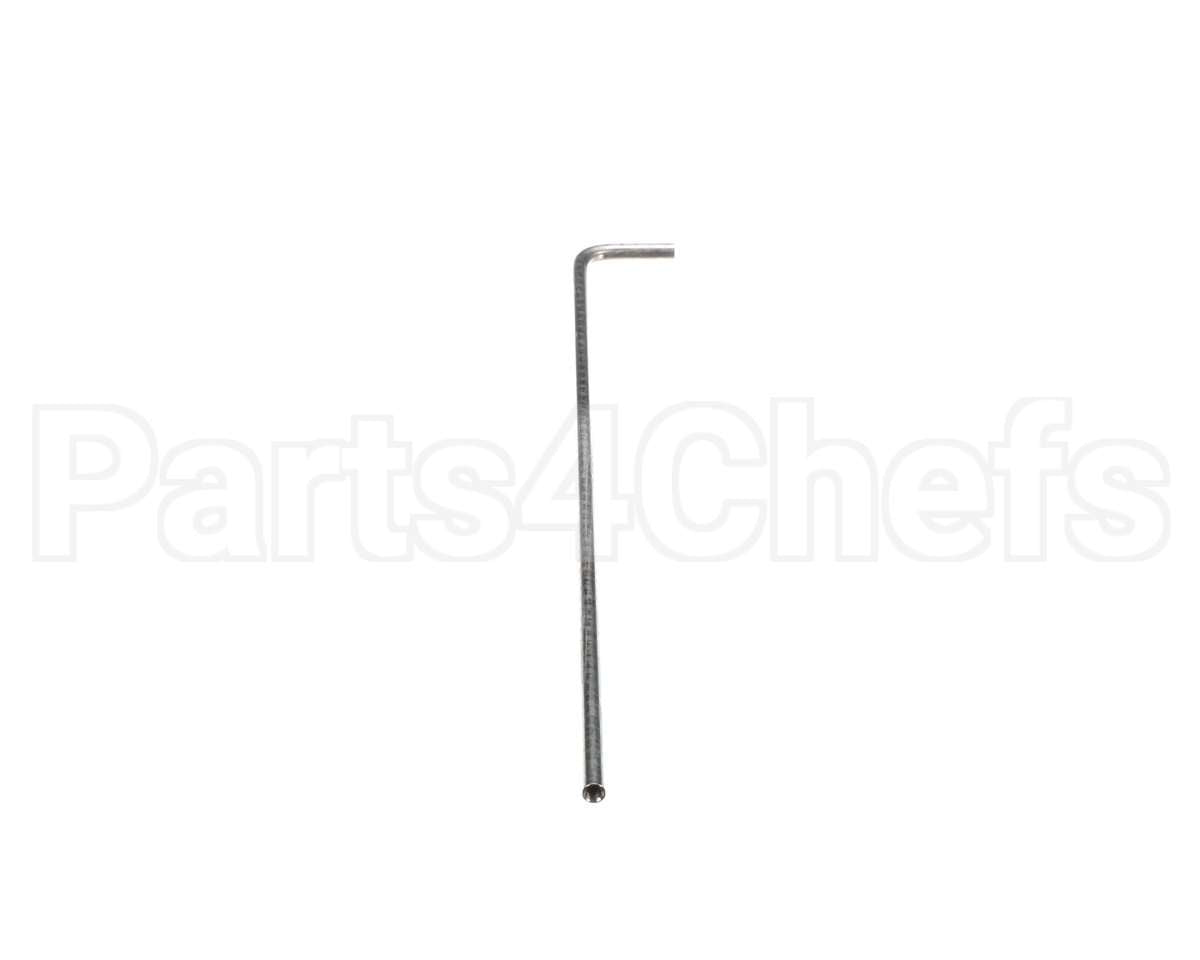 HD ROD1601 Randell Rod, 13.11 Stainless Hood Single Bend Pe
