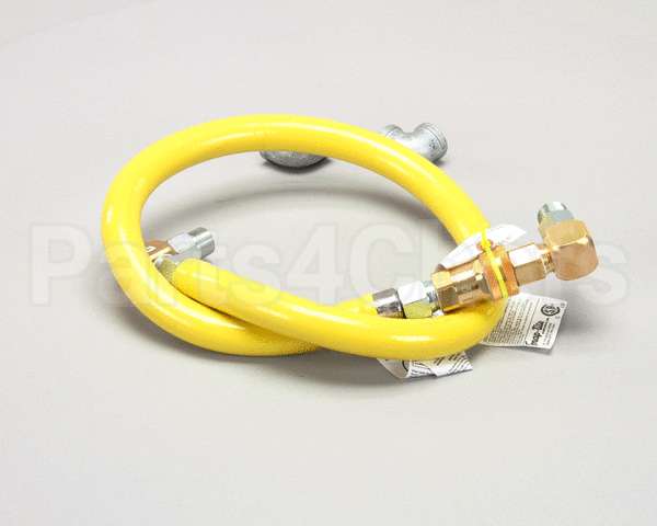 HG-4D-60 T&S Brass Gas Hose W/Quick Disconnect, 3/4 Npt, 60