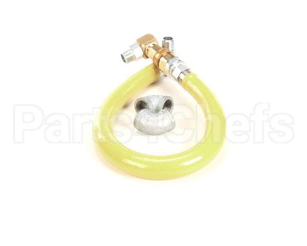 HG-4E-36S T&S Brass Gas Hose Wquick Disconnect 1 Npt 36 L