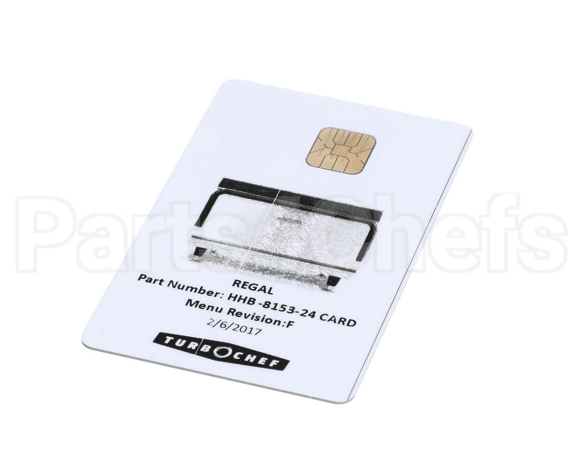 HHB-8153-24 Turbochef Smart Card Regal Hhb Ovens