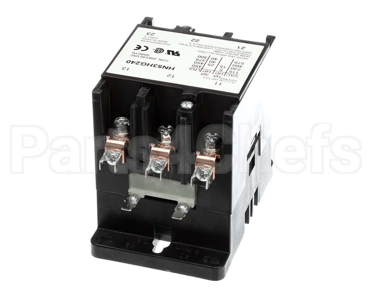 HN53HG240 Bryant Payne 3 Pole Contactor 208 240V 75 Amp Screw