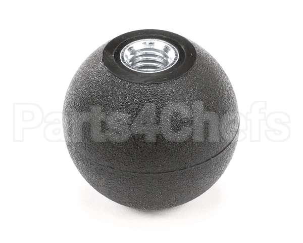 K0202 Bki Knob, Black, Spherical, 1.88 Dia., .500-