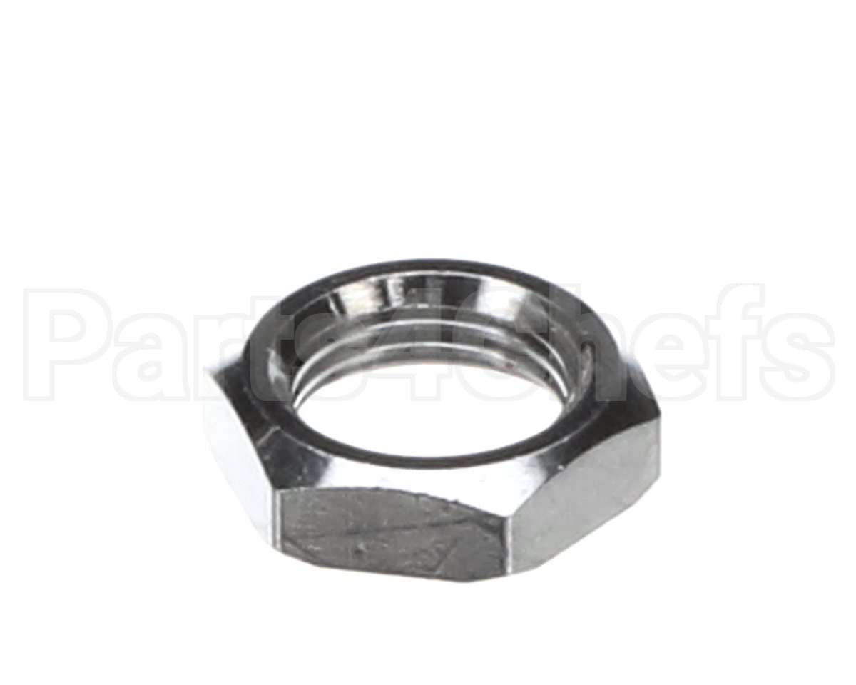 K041A Grindmaster Cecilware Nut,Lock 1/8-27 Npsm,Brass/Chr