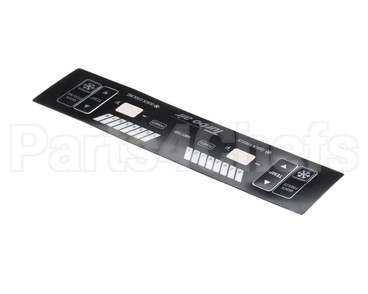 K3D7800400 Turbo Air Display Pcb Sticker (Old Version)