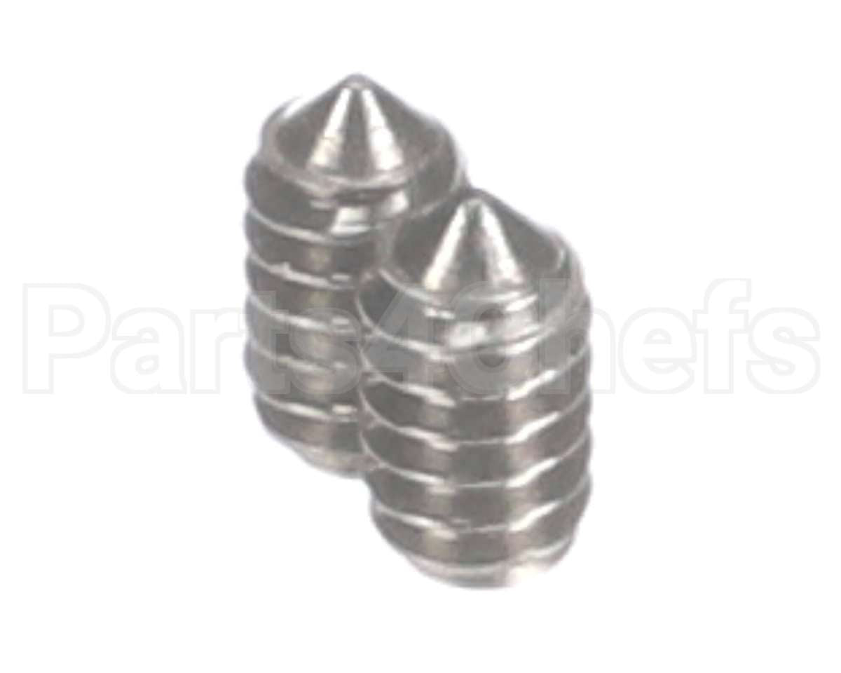 KE602543 Cleveland Set Screw;8-32 X 1/4 Cone Poin
