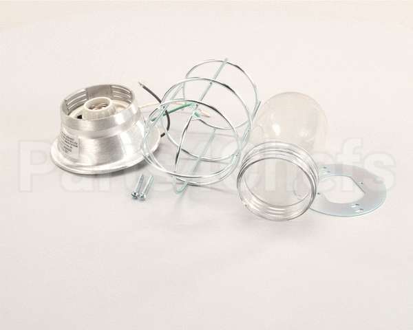 L55-1024 Component Hardware Canopy Light W/Tempered Globe