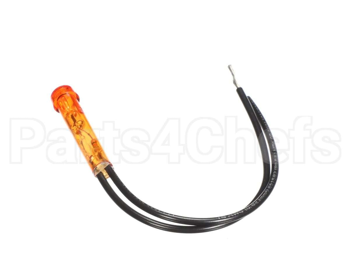 LI-35869 Alto Shaam Light,Ind,125V,Amber,.312 Hole