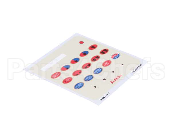 M-06-557-1-SP Sure Shot-Ac Dispensing Decal, Overlay
