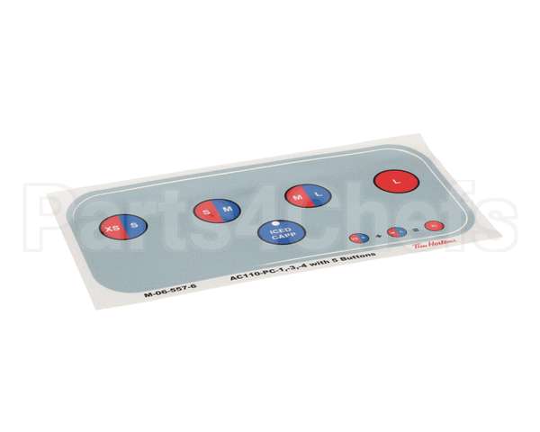 M-06-557-6-SP Sure Shot-Ac Dispensing Decal, Creamer