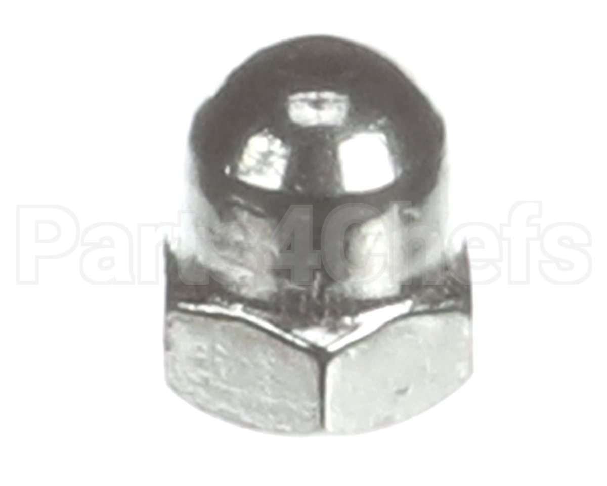 M00900-365 Perlick Acorn Nut,M4-.7,Low Crown Din