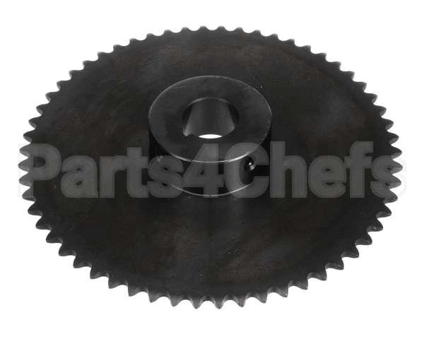 ME57-0198 Hot Rocks Oven Sprocket #35 Type B 58 Teeth 1" Bore 1