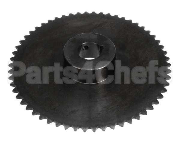 ME57-0198 Hot Rocks Oven Sprocket #35 Type B 58 Teeth 1" Bore 1
