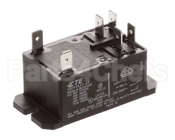 ME90-011 Henny Penny Relay-24Vac Coil Dpst N.o.30A