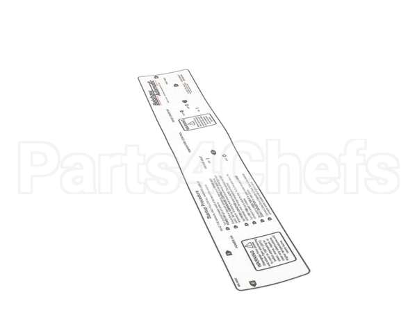 MK-9002 Belshaw Label; Startup Procedure Label For Mk Un