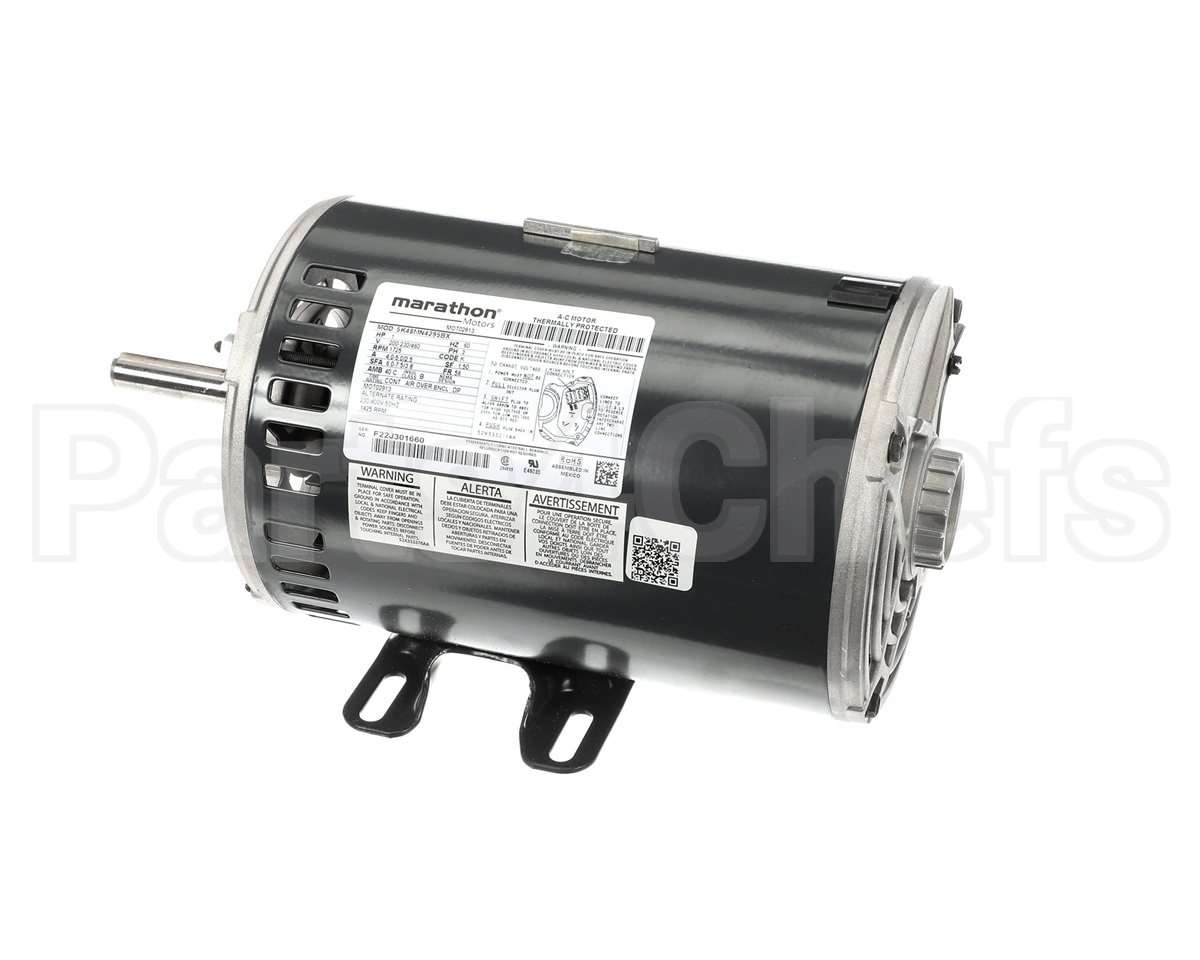 MOT02913 Trane Motor; 1 Hp, 208-230/460/60/3, 1725 Rpm,