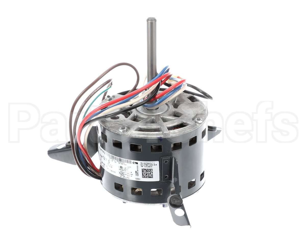 MOT09165 Trane Motor; 1/4 Hp, 115/60/1, 3 Speed, 1100/8