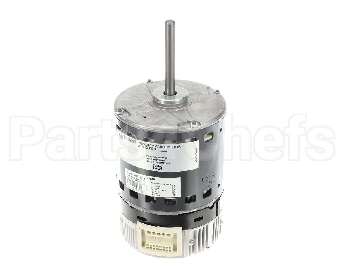 MOT09675 Trane Motor; Ecm Vs Motor Module Set; 3/4 Hp;