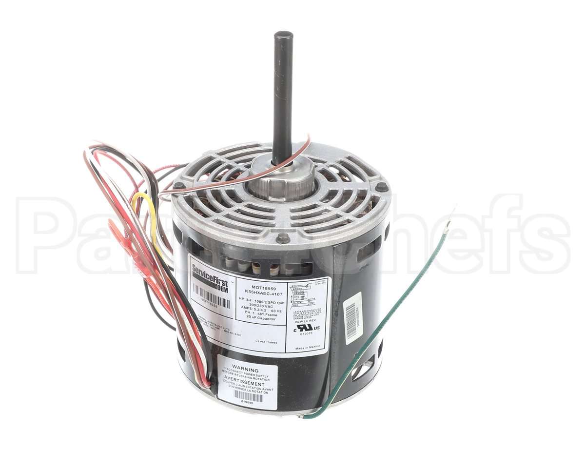 MOT18959 Trane Motor 3/4 Hp 200/230V 48 Frame