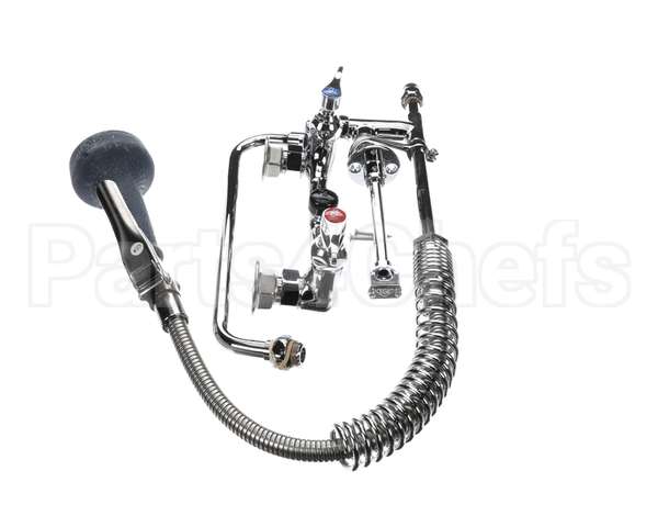 MPR-8WLN-12 T&S Brass Minipru: 8 Wall Mount Faucet W B0108