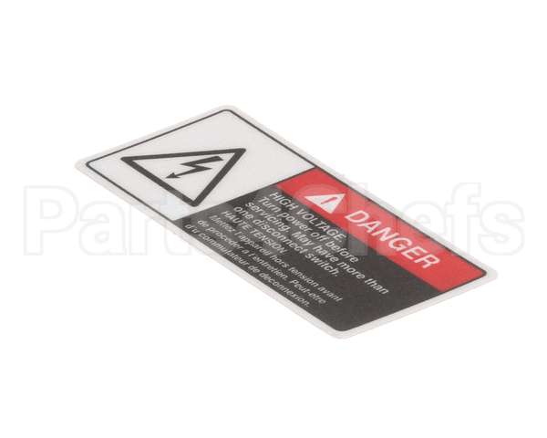 N0202 Bki Decal, Danger High Voltage