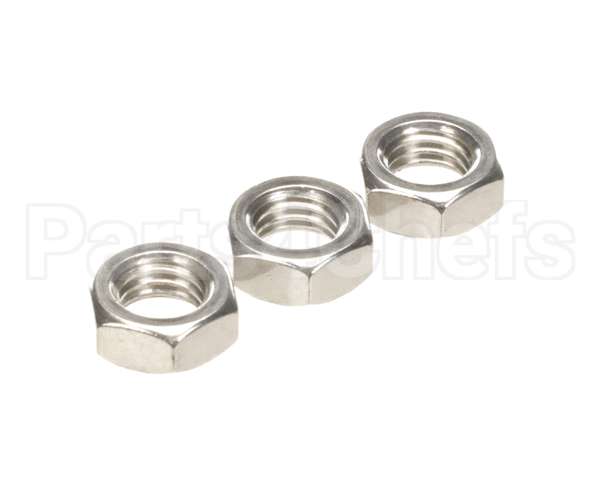N024 Edlund Nut, 1/2-13 S/S Jam Hex