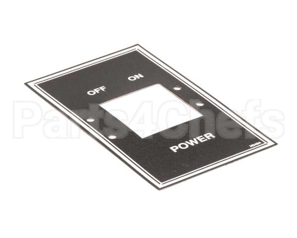 N0494 Bki Decal, Power Switch Ctl Plate