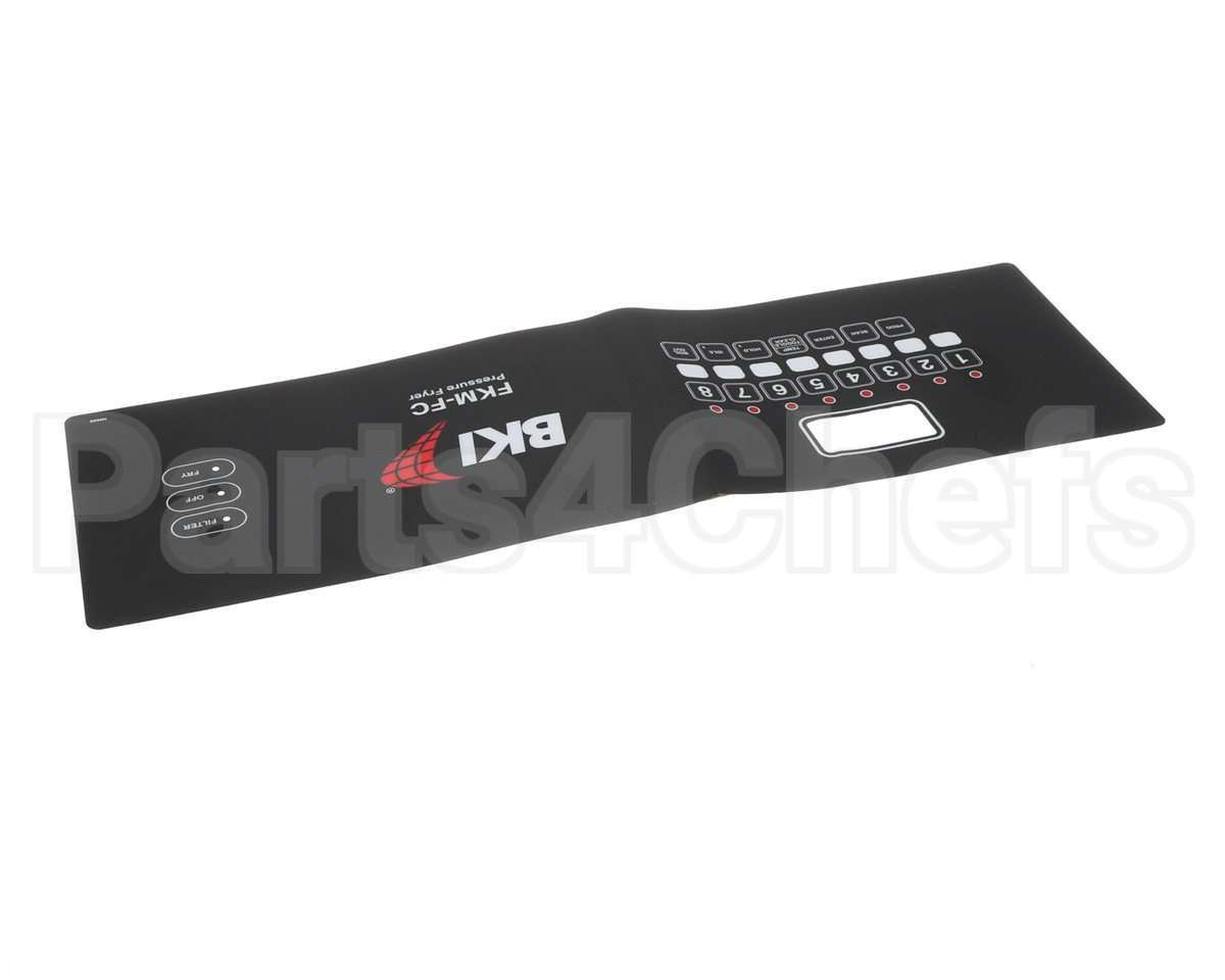 N0688 Bki Decal, Control Panel, Fkm-Fc,