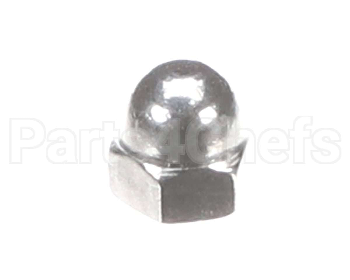 N8-32CAP Food Warming Nut 8-32 Acorn, 18-8