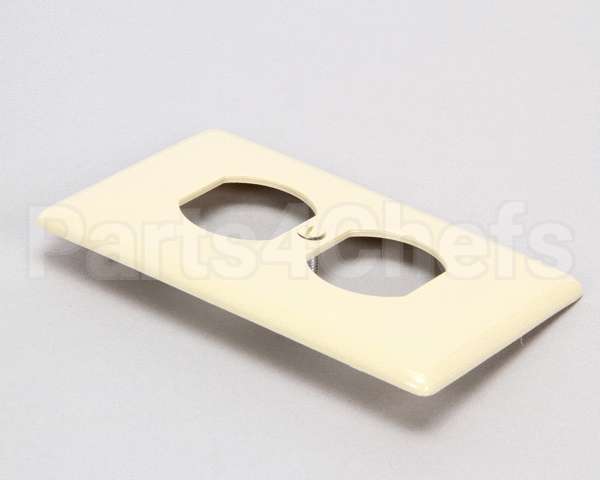 NP8I Hubbell Lighting Ivory 1 Gang Duplex Wall Plate