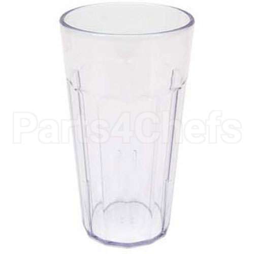 NT16152 Compatible Cambro Tumbler, Fluted16.4 Oz C Lear