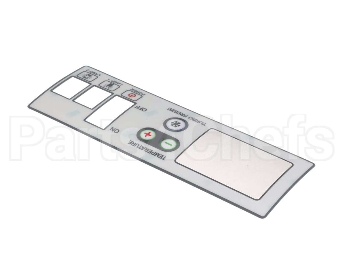 P0135C0101 Turbo Air Display Pcb Sticker Tgf-Sd For Red Switc