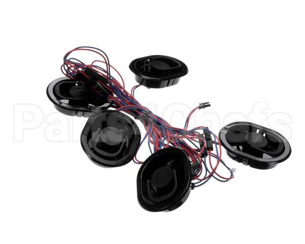 P096377KBK Hillphoenix 5-Rcpt. Harness