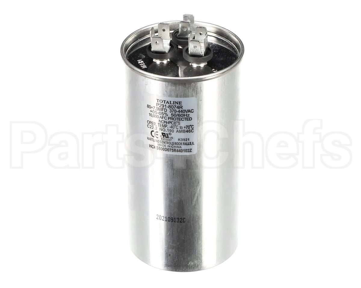 P291-8074R Bryant Payne Capacitor 80+7.5 Mfd