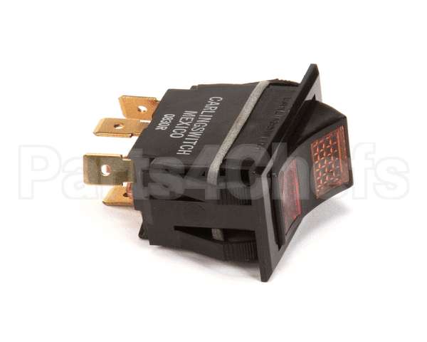 P5047119 Pitco Switch,Rocker Spst (1-1) 28V Red/Amb