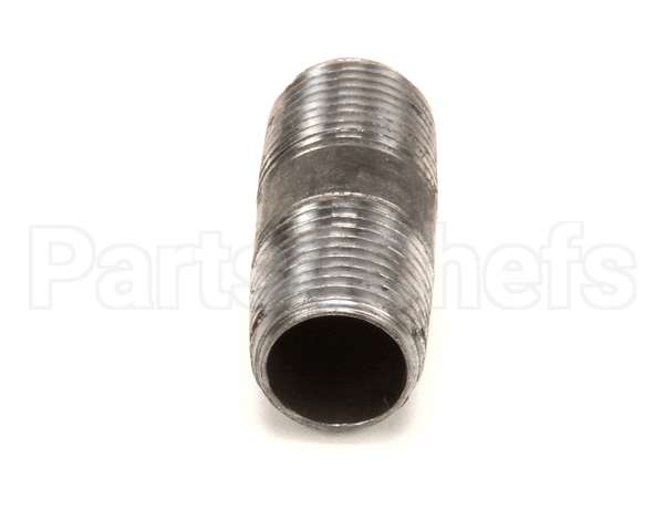 P7037093 Pitco Nipple,Black 1/2 X 2