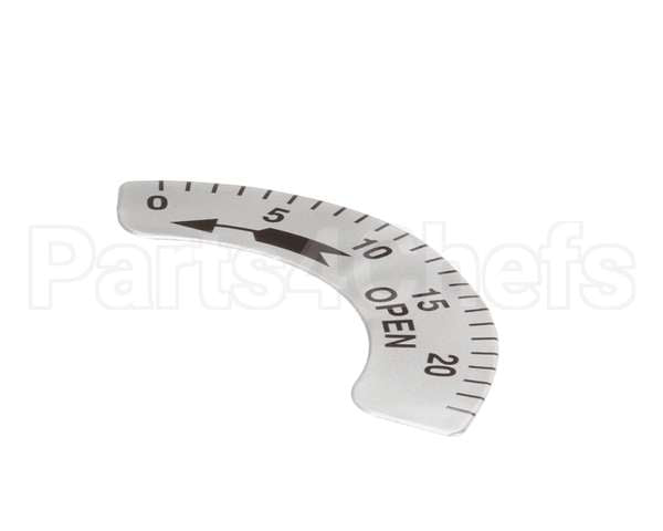 P9201-47 Middleby Eccentric Decal #C8721-01 Sdr-