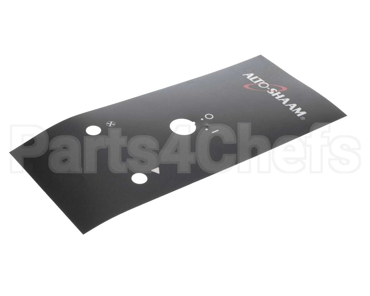 PE-28690 Alto Shaam Panel,Overlay,White Logo,Ar7Vh